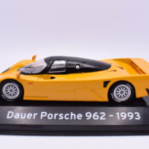 Modellino auto scala 1:43 dauer porsche 962 diecast modellismo statico