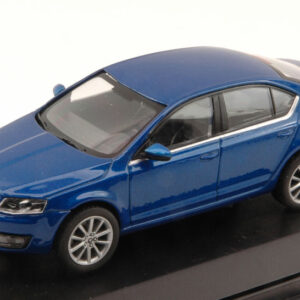 Modellino auto scala 1:43 SKODA OCTAVIA III 2013 BLUE diecast modellismo statico