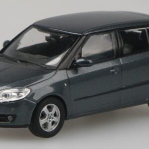Modellino auto scala 1:43 Abrex SKODA FABIA II 2006 ANTRACITE diecast modellismo statico
