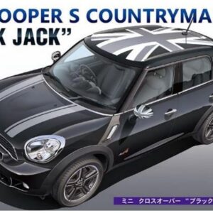 Modellino auto kit di montaggio model kit Hasegawa MINI COOPER S COUNTRYMAN ALL.4 BLACK JACK KIT 1:24 modellismo