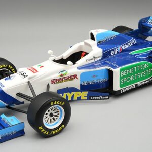 Modellino auto formula 1 F1 scala 1:18 Tecnomodel BENETTON B196 N.4 MONACO GP 1996 G.BERGER modellismo