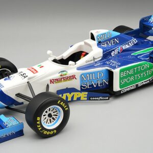 Modellino auto formula 1 F1 scala 1:18 Tecnomodel BENETTON B196 N.3 ARGENTINA GP 1996 J.ALESI modellismo