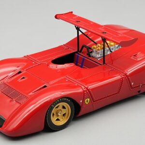 Modellino auto scala 1:43 Tecnomodel FERRARI 612 CAN-AM RED 1968 racing modellismo