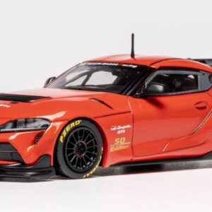 Modellino auto scala 1:43 Ixo Model TOYOTA GR SUPRA GT4 2022 RED diecast modellismo statico
