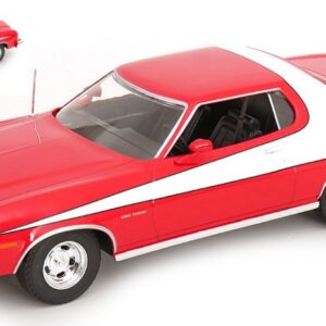 Modellino auto scala 1:18 FORD GRAN TORINO film starsky and hutch modellismo