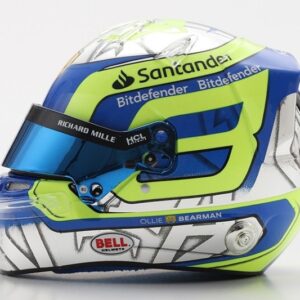 Modellino casco Looksmart  HELMET OLIVER BEARMAN SAUDI ARABIA GP 2024 1:5 modellismo