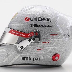 Modellino casco Looksmart  HELMET LEWIS HAMILTON LAS VEGAS GP 2025 1:5 modellismo