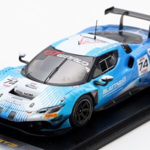 Modellino auto scala 1:43 Looksmart  FERRARI 296 GT3 N.74 24H SPA 2025 BALTTERN-ROBICHON-LAURSEN-MARSCH. modellismo