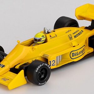 Modellino auto formula 1 F1 scala 1:64 Mini GT  LOTUS 99T #12 AYRTON
SENNA MONACO GP WINNER 1987 1:64 modellismo