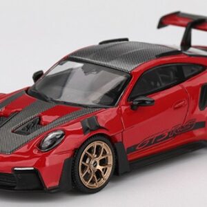 Modellino auto scala 1:64 Mini GT  PORSCHE 911 (992) GT3RS GUARDS RED WEISSACH PACKAGE 2022 1:64 modellismo