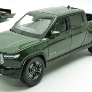 Modellino auto scala 1:18 RIVIAN R1T 2025 GREEN diecast modellismo statico