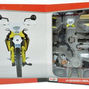 Modellino moto kit di montaggio da montare Maisto HUSQVARNA 701 SUPERMOTO GREY KIT 1:12 modellismo
