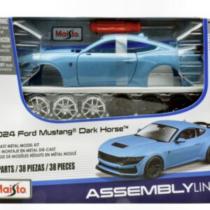 Modellino auto kit di montaggio model kit Maisto FORD MUSTANG HORSE KIT 1:24 modellismo