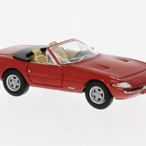 Modellino auto scala 1:87 FERRARI 365 GTS4 DAYTONA SPIDER 1971 RED modellismo