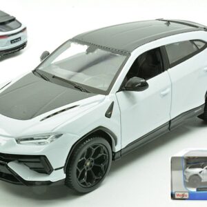 Modellino auto scala 1:24 LAMBORGHINI URUS PERFORMANTE WHITE diecast modellismo statico