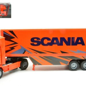 Modellino camion truck SCANIA R124400 CONTAINER 1:32 diecast modellismo statico