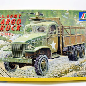 Modellino auto camion scala 1:35 U.S. ARMY CARGO TRUCK italeri model kit di montaggio da montare