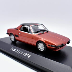 Modellino auto scala 1:43 fiat X1/9 maxichamps diecast modellismo da collezione