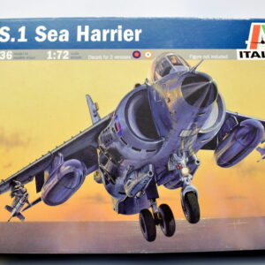 Modellini aerei model kit montaggio FRS.1 SEA HARRIER italeri scala 1:72 modellismo