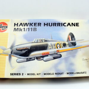 Modellini aereo model kit di montaggio HAWKER HURRICANE MK1/11B airfix scala 1:72 modellismo