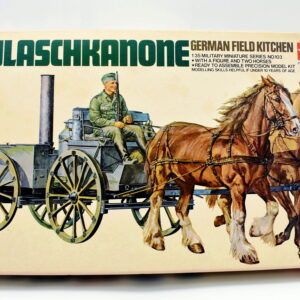 Modellino model kit montaggio GULASCHKANONE GERMAN FIELD KITCHEN tamiya scala 1:35 modellismo