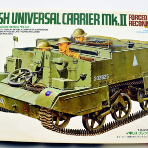 Modellino model kit montaggio carri armati tank BRITISH UNIVERSAL CARRIER MK.II tamiya scala 1:35 modellismo