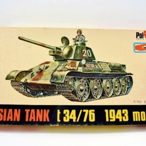 Modellino model kit montaggio carri armati tank RUSSIAN TANK T 34/76 esci scala 1:72 modellismo