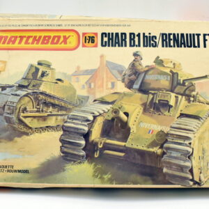 Modellino model kit montaggio carri armati tank CHAR B.1 BIS RENAULT FT.17 scala 1:76 modellismo