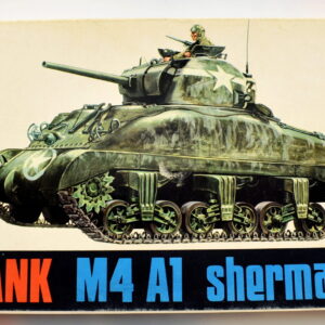 Modellino model kit montaggio carri armati tank U.S. TANK M4 A1 SHERMAN esci scala 1:72 modellismo