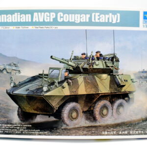 Modellino model kit montaggio carri armati tank CANADIAN AVGP COUGAR trumpeter scala 1:35 modellismo