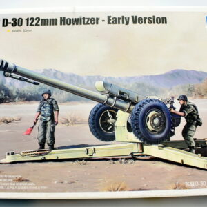 Modellino model kit montaggio tank SOVIET D-30 122MM HOWITZER  trumpeter scala 1:35 modellismo