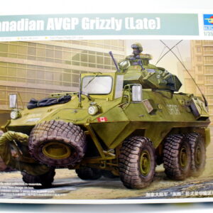 Modellino model kit montaggio carri armati tank CANADIAN AVGP GRIZZLY LATE trumpeter scala 1:35 modellismo