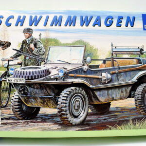 Modellino auto jeep 1:35 SCHWIMMWAGEN italeri model kit montaggio modellismo