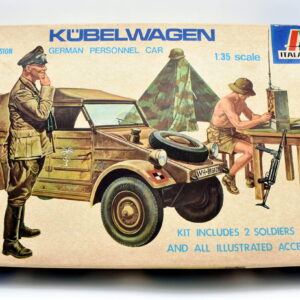 Modellino auto jeep scala 1:35 KUBELWAGEN italeri model kit montaggio modellismo