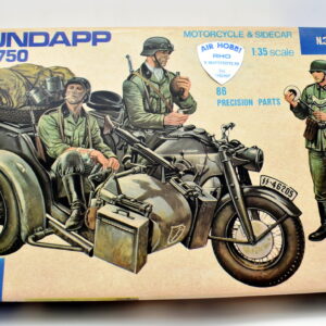 Modellino moto scala 1:35 ZUNDAPP KS 750 italeri model kit di montaggio da montare