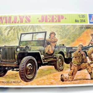 Modellino auto scala 1:35 WILLYS JEEP italeri model kit di montaggio da montare