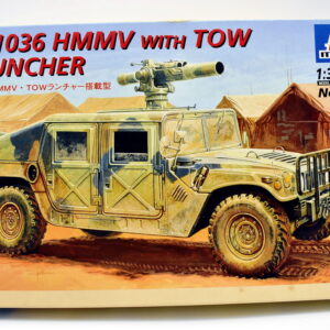 Modellino camion tank scala 1:35 M1036 HMMV LAUNCHER italeri model kit montaggio