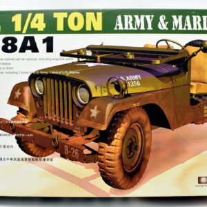 Modellino model kit montaggio jeep tank club scala 1:35 modellismo