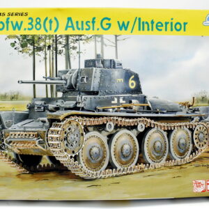 Modellino model kit montaggio carri armati tank PZ.KPFW.38 T AUSF.G W/INTERIOR dragon scala 1:35 modellismo