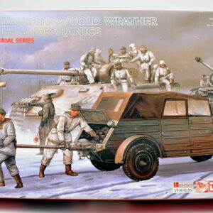 Modellino model kit montaggio carri armati tank KUBELWAGEN W/COLD WEATHER dragon scala 1:35 modellismo