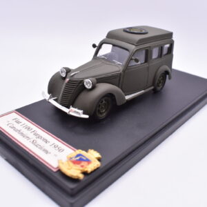 Modellino auto scala 1:43 fiat 1100 furgone carabinieri stazione diecast modellismo brumm