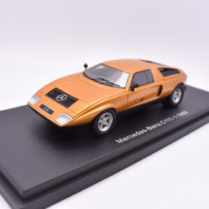 Modellino auto scala 1:43 mercedes benz C111-I bos model modellismo statico