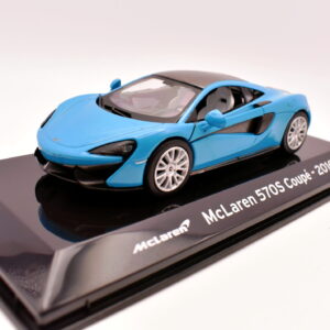 Modellino auto scala 1:43 Mclaren 570S coupe diecast modellismo statico
