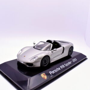 Modellino auto scala 1:43 porsche 918 spyder diecast modellismo statico