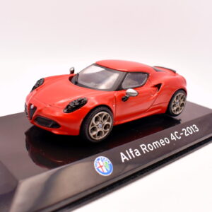 Modellino auto scala 1:43 alfa romeo 4C diecast modellismo statico