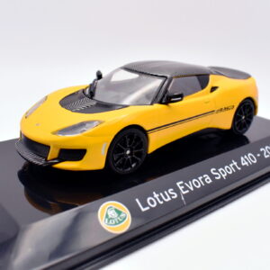 Modellino auto scala 1:43 lotus evora sport 410 diecast modellismo statico