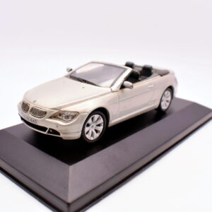 Modellino auto scala 1:43 bmw serie 6 cabrio modellismo da collezione