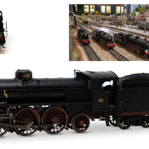 Modellino modellismo ferroviario Rivarossi FS LOCOMOTIVA A VAPORE GR 685 2nd SERIE CALDAIA CORTA EP.III 1:87