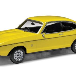 Modellino auto scala 1:43 Vanguards FORD CAPRI MkII 1.6L YELLOW diecast modellismo statico