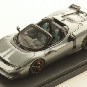 Modellino auto scala 1:43 Looksmart FERRARI 849 TESTAROSSA SPIDER GRIGIO COMPETIZIONE ASSETTO FIORANO modellismo